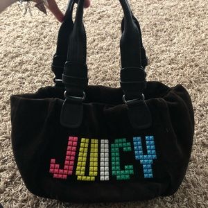 Juicy Couture used black purse